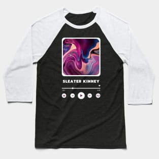 SLEATER KINNEY MUSIC PAD Baseball T-Shirt